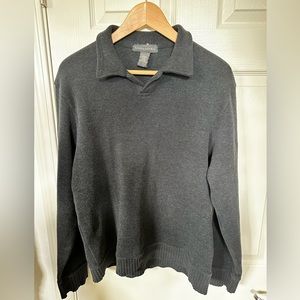 Banana republic black sweatshirt large